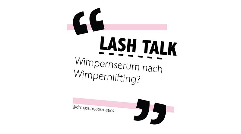 Wimpernserum nach Wimpernlifting