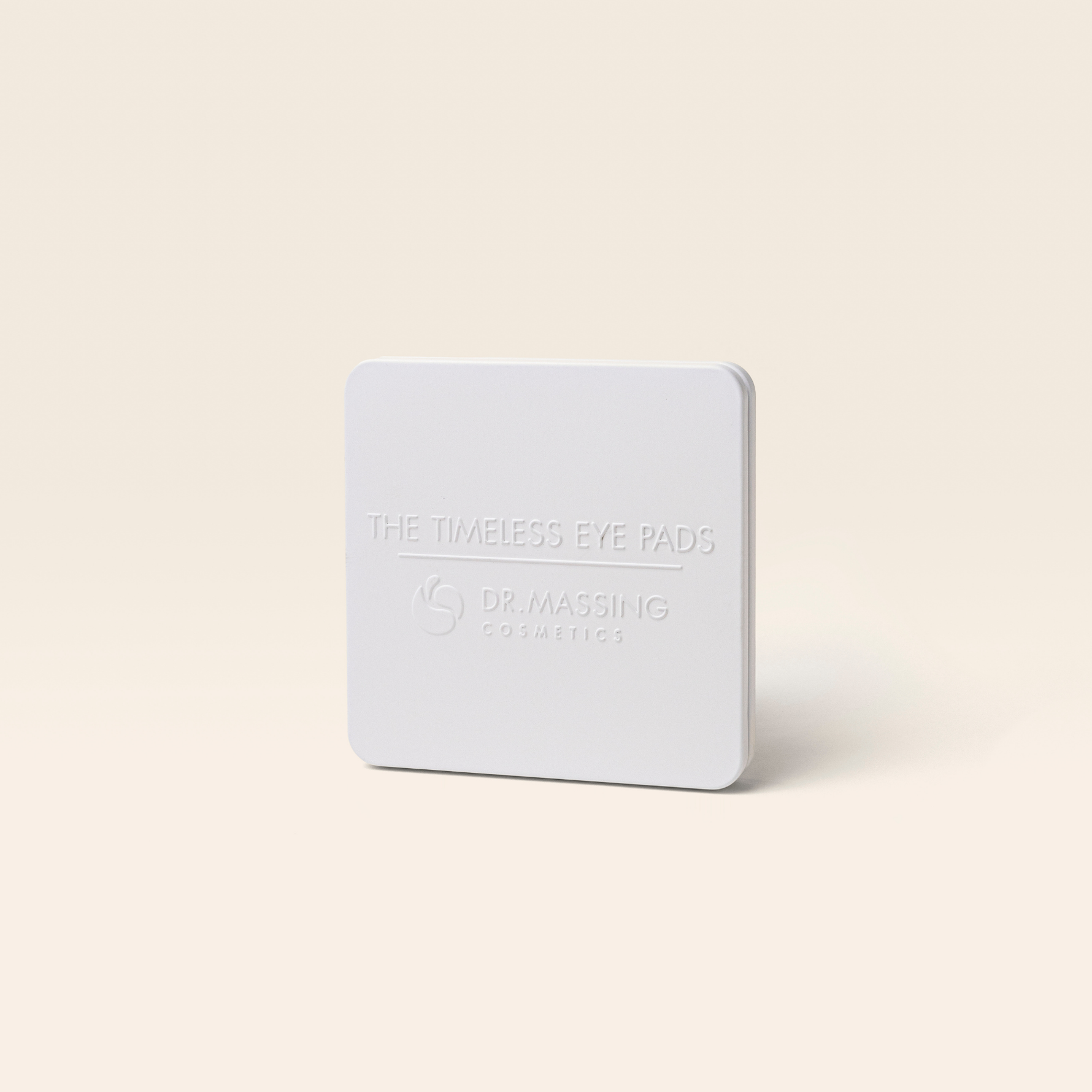Dr. Massing Cosmetics Produktbild Wiederverwendbare Augenpads in weißer Box