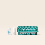Produktbild des Anti-Aging Premium Sets mit Hyaluronserum, High Expression Wirkstoffampulle und Augencreme mit Peptiden
