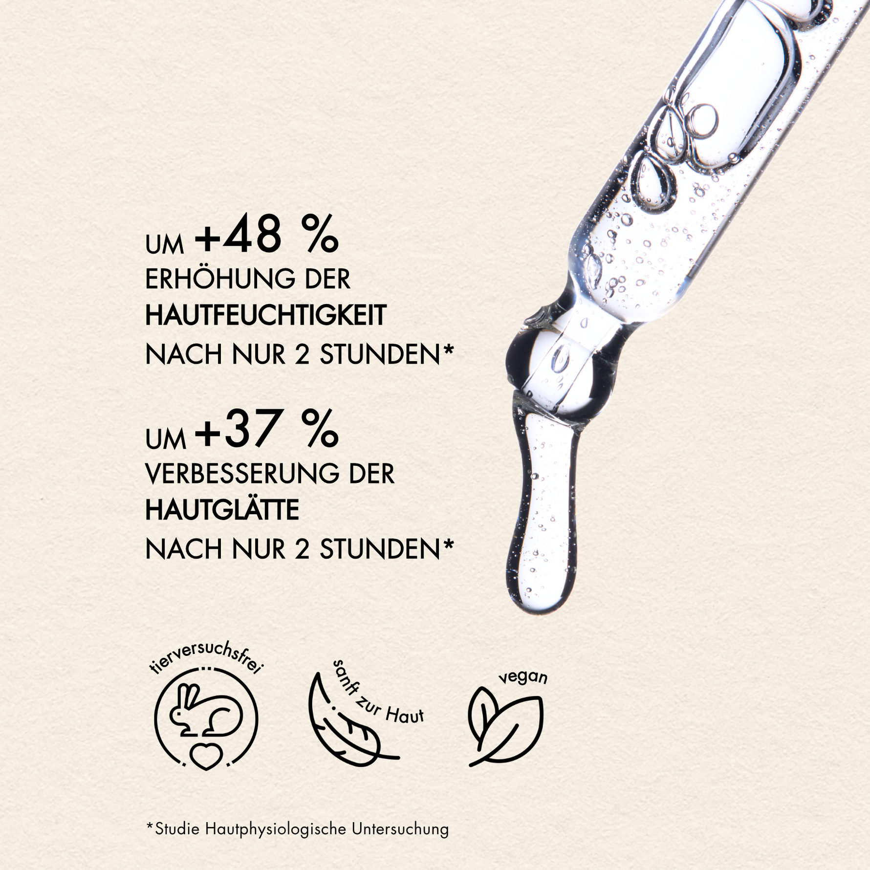 Vorteile der Inhaltsstoffe mit Studien Ergebnisse und aus Pipette tropft Serum heraus