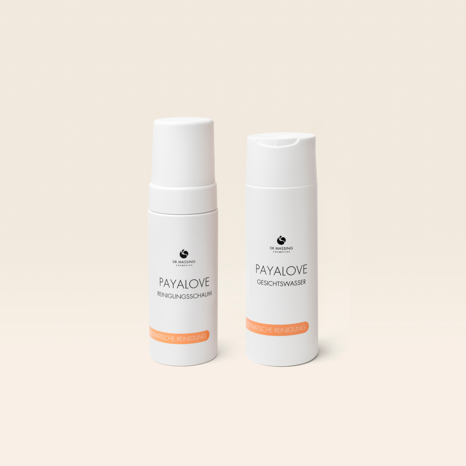Dr. Massing Cosmetics Produktbild Payalove Set mit Reinigungsschaum und Gesichtswasser
