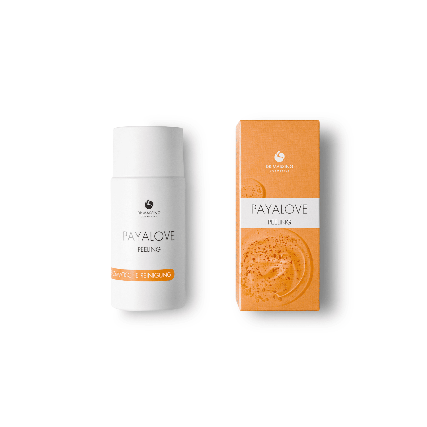 Freisteller Produkt und Verpackung Payalove Peeling