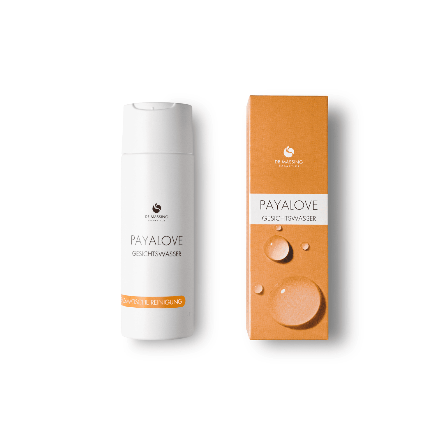 Freisteller Produkt und Verpackung Payalove Gesichtswasser