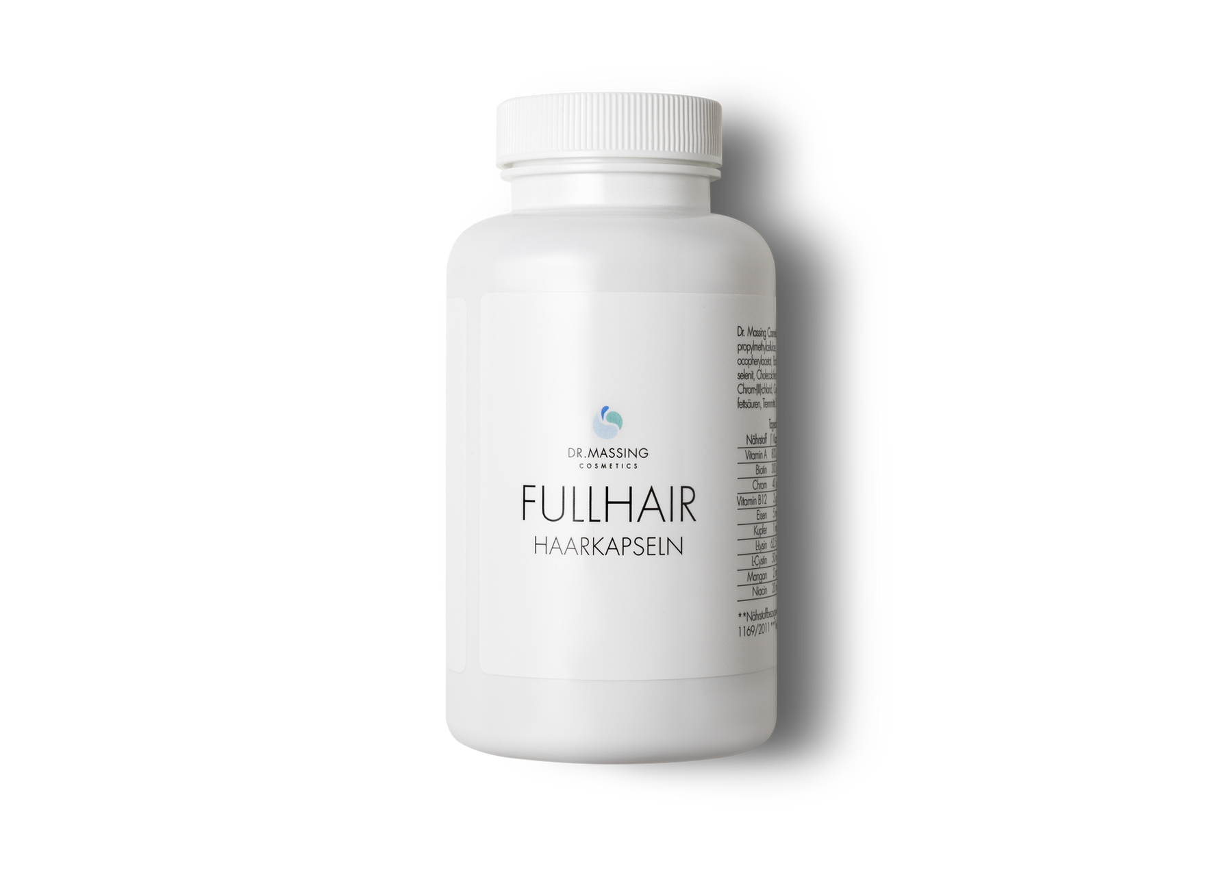 Dr. Massing Cosmetics Produktbild Full Hair Haarkapseln Freisteller