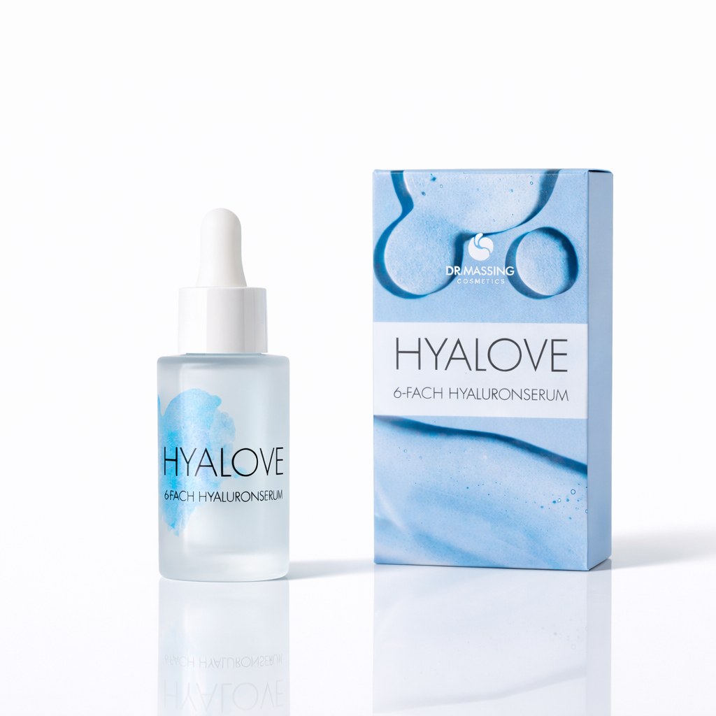 Hyalove Hyaluron Serum für weiche glatte Haut Dr. Massing Cosmetics